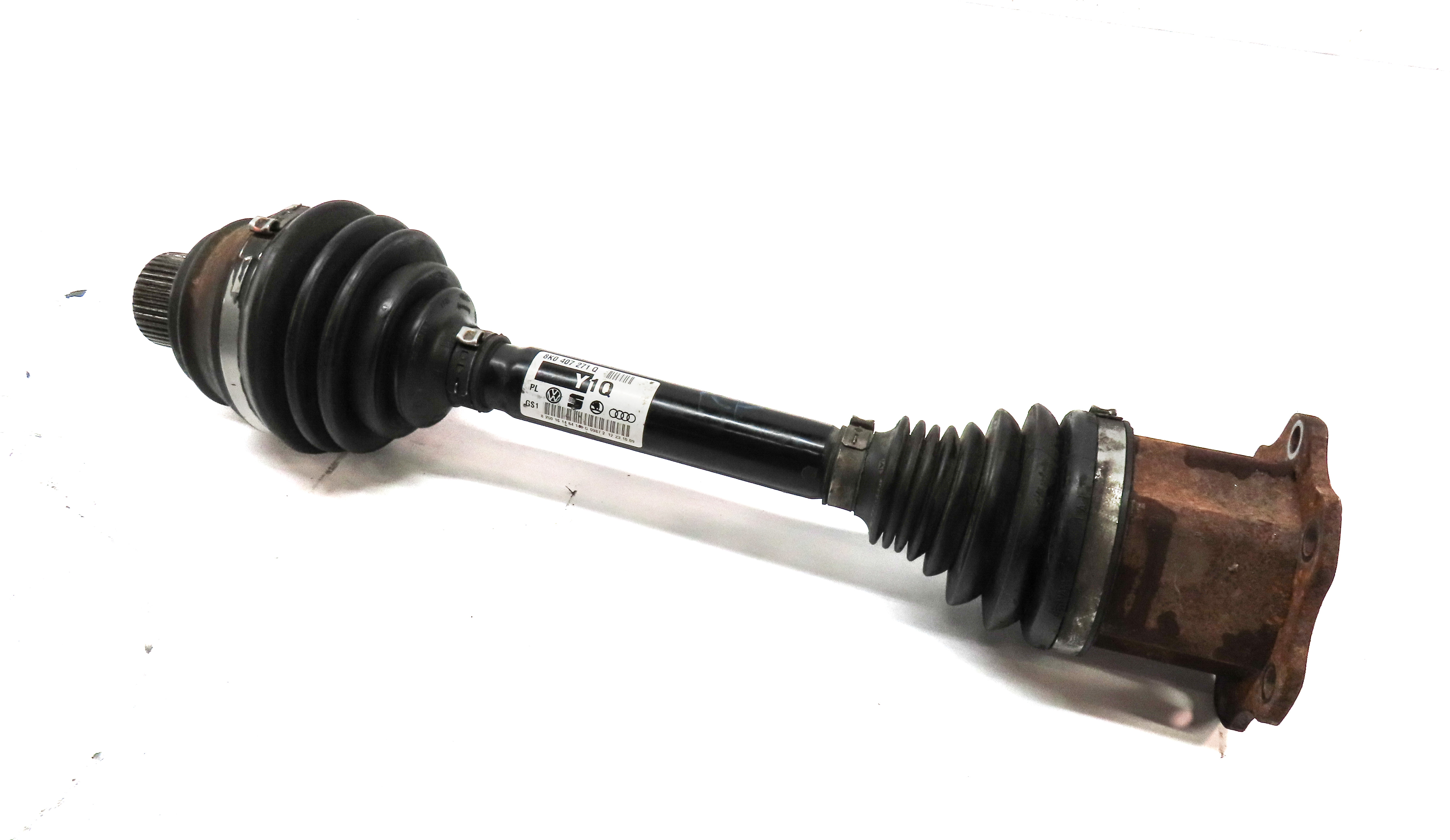 2008-2016 AUDI A4 A5 S4 S5 (B8 8K 8T) FRONT CV AXLE SHAFT (FITS LEFT & RIGHT) — exact item pictured